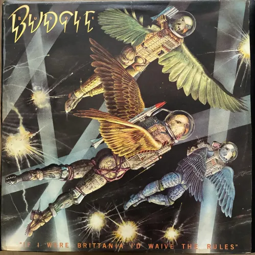 LP VINIL BUDGIE IMPORT. IF I WERE BRITTANIA 1976 HARD ROCK