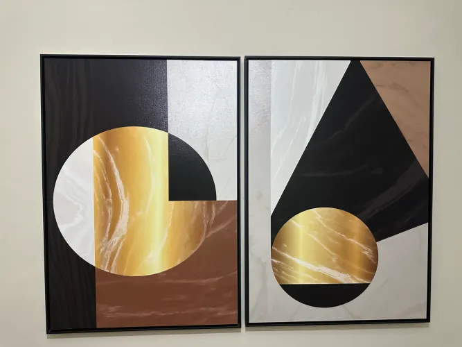 Vende-se conjunto de quadros em canvas 