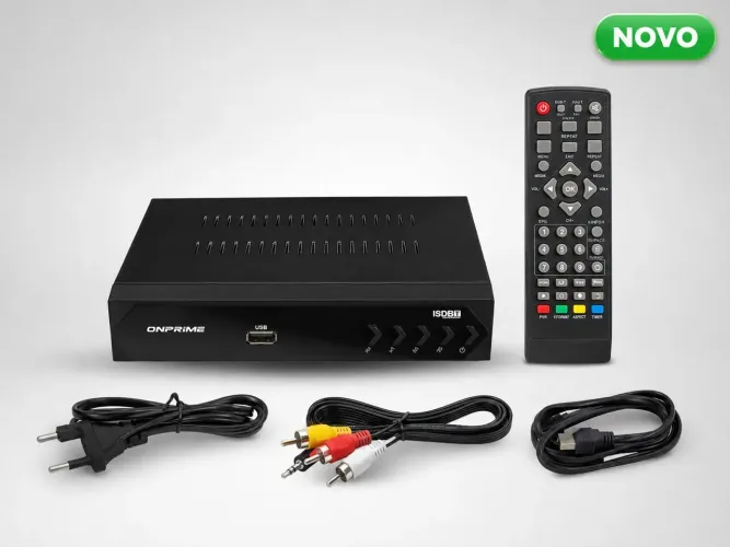 Conversor Digital Full HD ISDB-T ONPRIME HDMI USB Gravador PVR 1080p