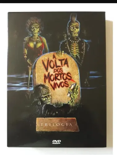 Box Dvd Trilogia A Volta Dos Mortos Vivos - Raro
