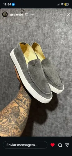 Mocassim Osklen camurça cores