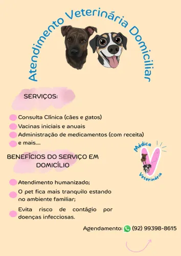 Atendimento Veterinária Domiciliar