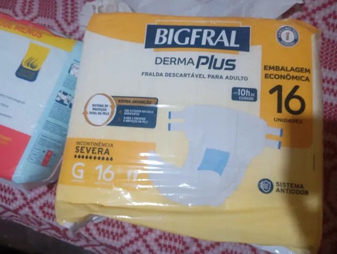 Fraldas geriátrica 