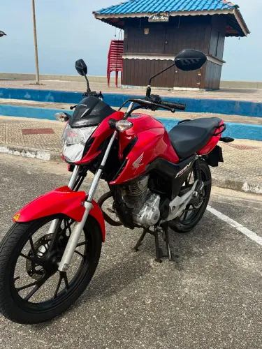 Honda CG 160 Fan 2023 - Vermelha