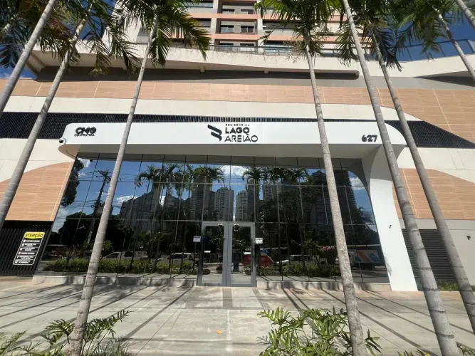 Apartamento 2 quartos sendo 2 suítes com varanda no Residencial Lago Areião 75m² Nascente