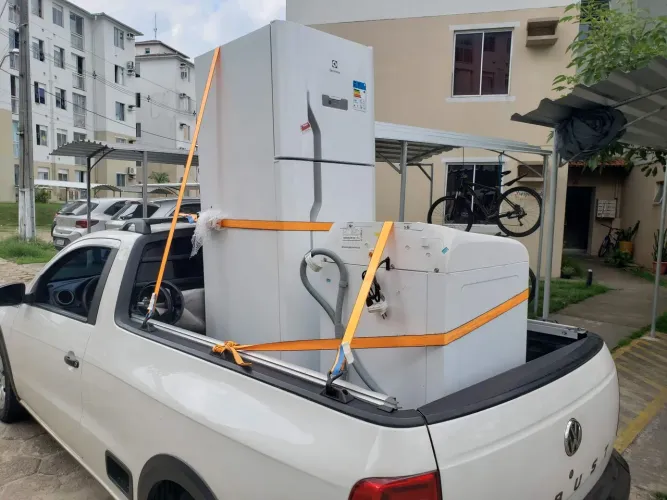 FRETE DE GELADEIRA, CAMA, SOFÁ, FREEZER, MÁQUINA DE LAVAR ETC...
