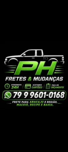 Frete é pequenas mudanças em toda Aracaju é interior 