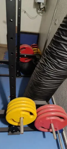 Anilha + Barra de Academia
