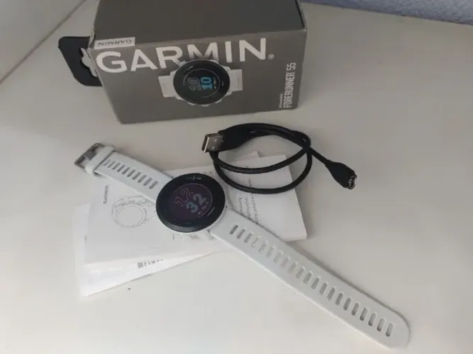 Relogio com GPS e frequencimetro Garmin Forerunner 55