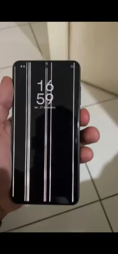 Display com aro S21 fe - Com listras