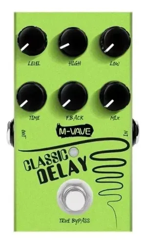 Pedal de guitarra- delay m vave 