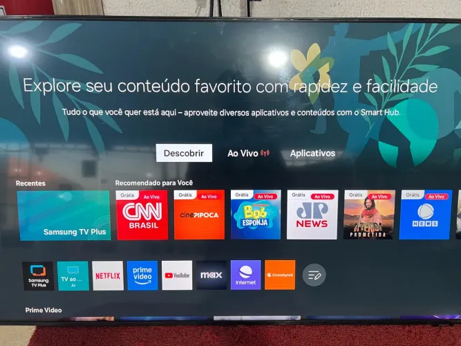 Tv 75 polegadas smart 4k Samsung