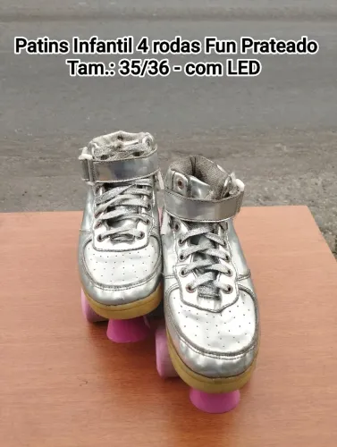 Patins 4 Rodas tamanho 35/36