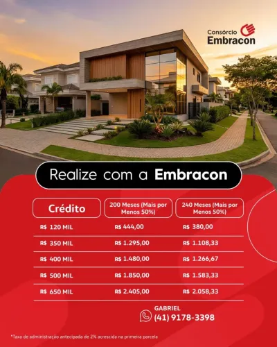 Cartas para casas e reformas 