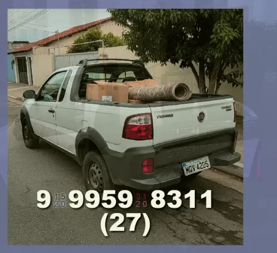 Frete para toda a região com carro aberto e melhor preço
