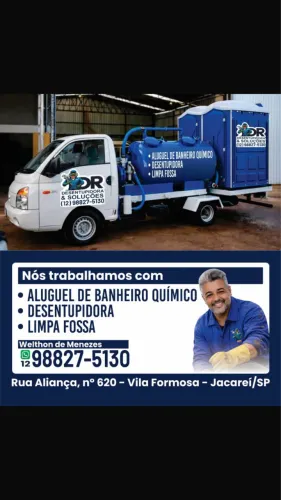 Aluguel /locação de banheiro químico