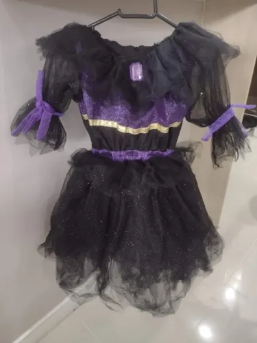 FANTASIA DE BRUXA - MENINA 4-5 ANOS