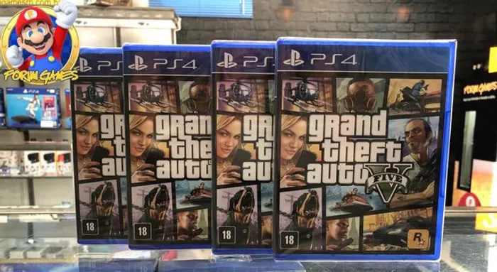 GTA 5 Lacrado para PlayStation 4 com Ótimo Preço