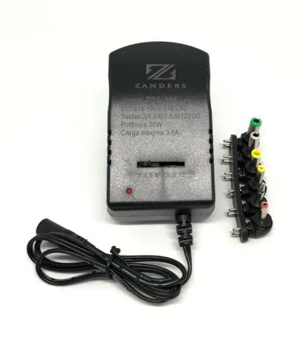 Fonte De Alimentação Regulada Universal 3A 110/240v Bivolt Novo na Caixa