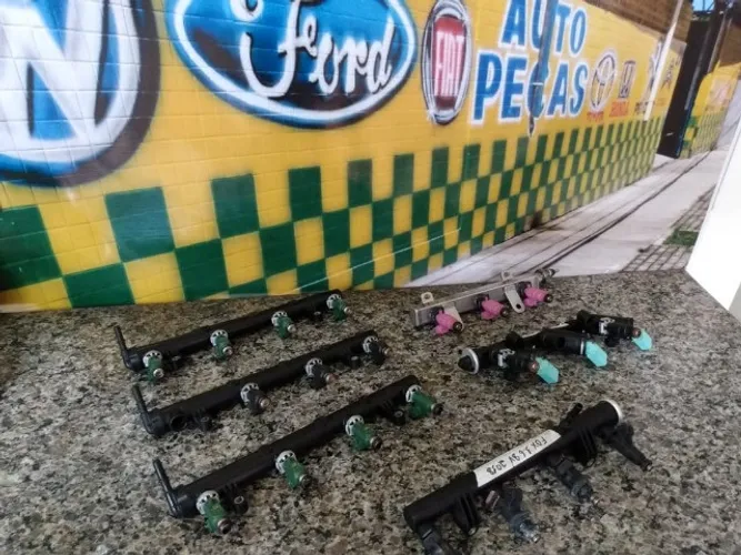 Flauta e bico injetor para carros nacionais e importados