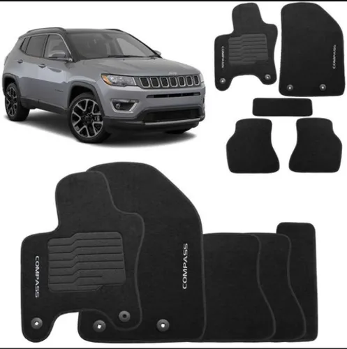 Tapete Automotivo Jeep Compass Carpete Base 