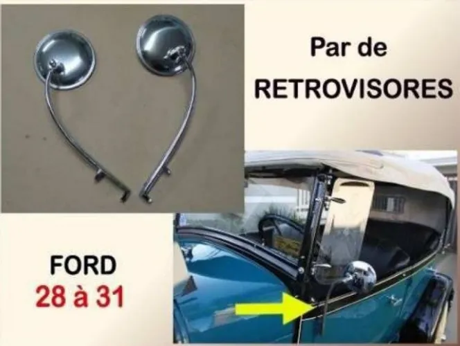 Retrovisor Fordinho A 28 à 31 - Par