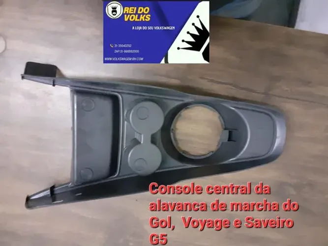 Console central da alavanca de marcha do Gol, Voyage,   Saveiro G5 G6 2009 a 2017