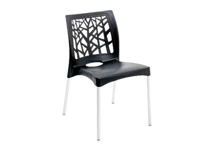 Cadeira Nature Preto Até 12x - Frete Grátis
