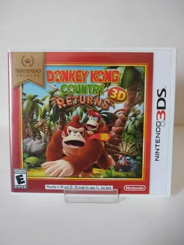 Donkey Kong Country Returns 3D ( Mídia Física )