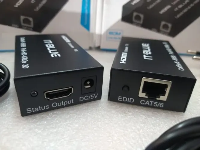 Extensor hdmi 60m cat-5e/6 (Jk Eletronicos)
