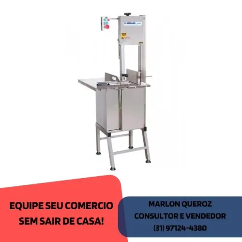 Serra Fita Beccaro com Pé Inox