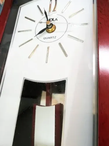 Relógio analógico Estilo Vintage Rústico- Quartz Clock -parede ou mesa