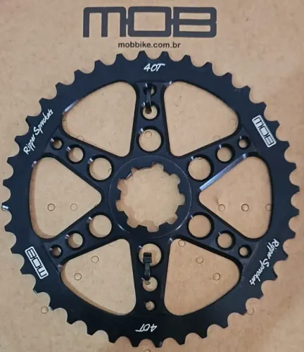 MTB CASSETE MOUNTAIN BIKE SUPER COG RIPPER SPROCKETS MOB 1 x 10 40 ou 42 DENTES PRETO