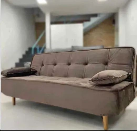 Sofa cama esmeralda /marrom