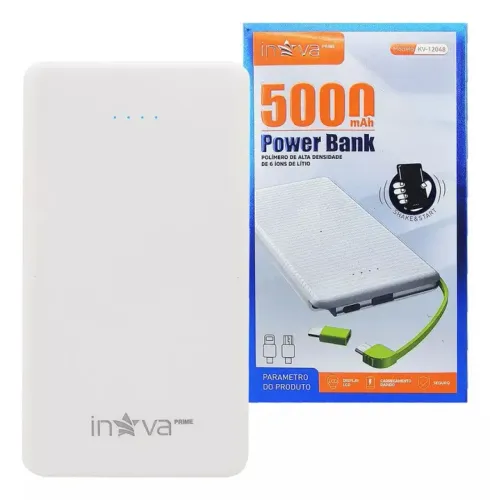 Carregador Portátil Inova Original KV12048, 5.000 mAh (Novo)