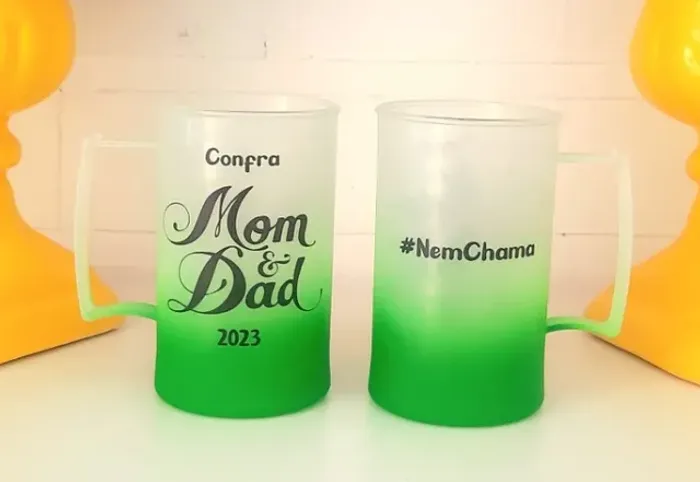 Caneca de Chopp Degradê Personalizada