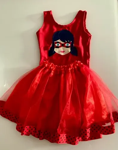 Fantasia Lady Bug infantil