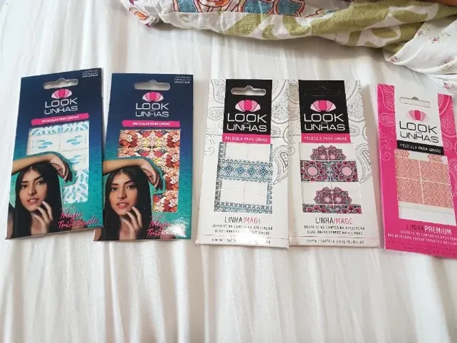 5 cartelas de películas para unhas