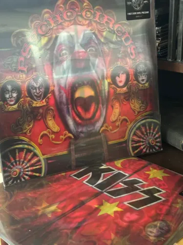 Disco de Vinil Kiss - Psycho Circus 180g lenticular