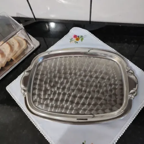 Bandeira inox