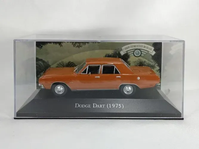 Coleção Carros Inesquecíveis Do Brasil Dodge Dart 1975 1/43