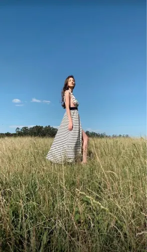 Vestido casual para o dia a dia
