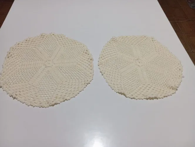 2 Panos de Crochê