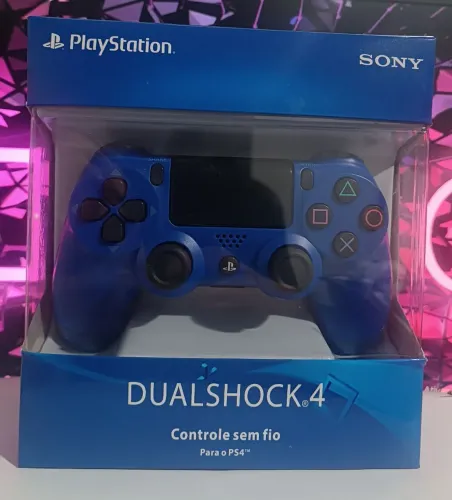Controle PS4 Sem Fio (Acompanha cabo para carregamento)
