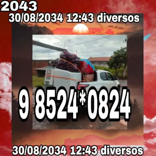 Frete zona leste norte e sul barato fone.985. 24.08.24 mudanças pequenas e carretos rápido