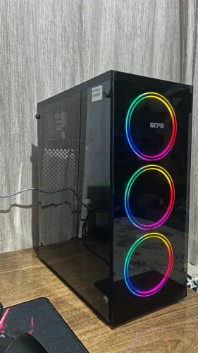 PC Completo com Monitor 21.5? - Ryzen 3, 8GB RAM, SSD - Pronto para Uso!