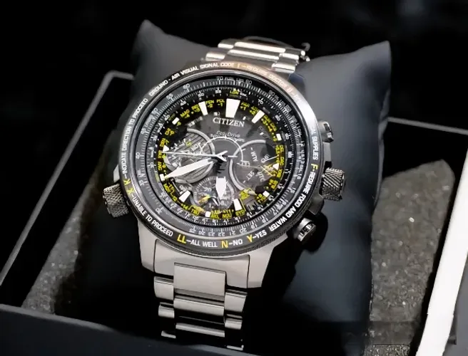 Relógio Citizen Promaster Sky Satellite Wave GPS (CC7014-82E)