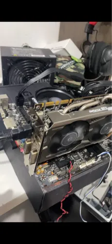 Kit ryzen 5 1600 + placa mãe + 16gb + Gtx1070