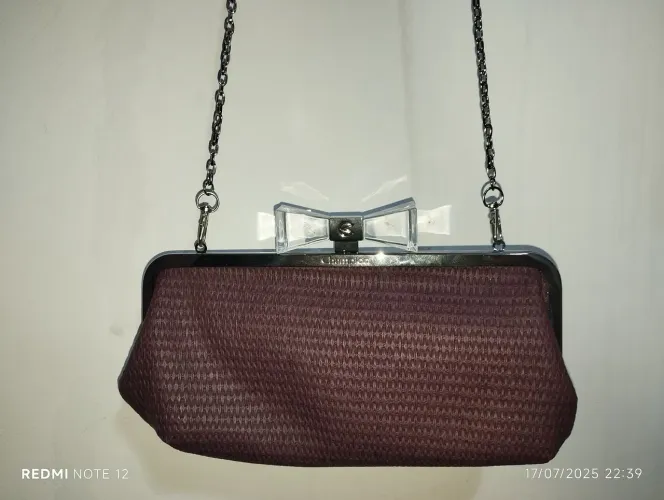 Linda Bolsa de Mão com Detalhe de Laço