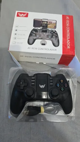 Controle Joystick AT-9156 para Celular e PC - Novo